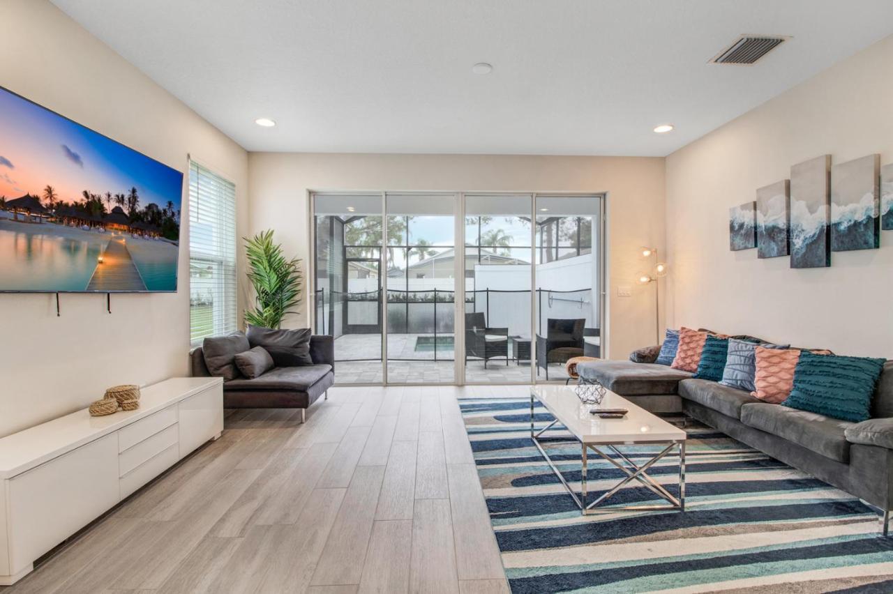 אורלנדו Modern Townhouse Near Disney With Heated Pool מראה חיצוני תמונה
