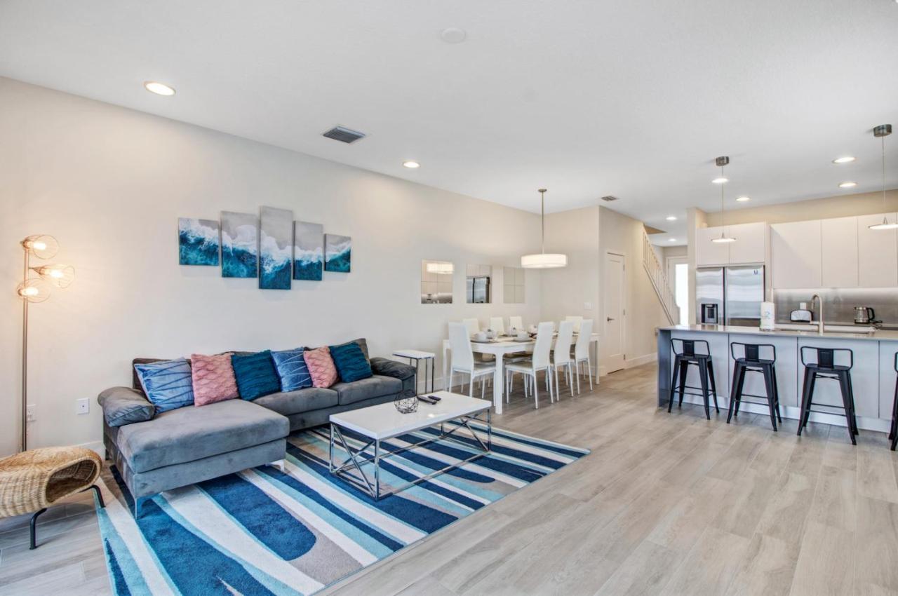 אורלנדו Modern Townhouse Near Disney With Heated Pool מראה חיצוני תמונה