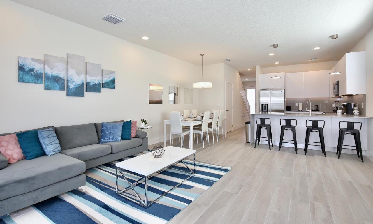 אורלנדו Modern Townhouse Near Disney With Heated Pool מראה חיצוני תמונה